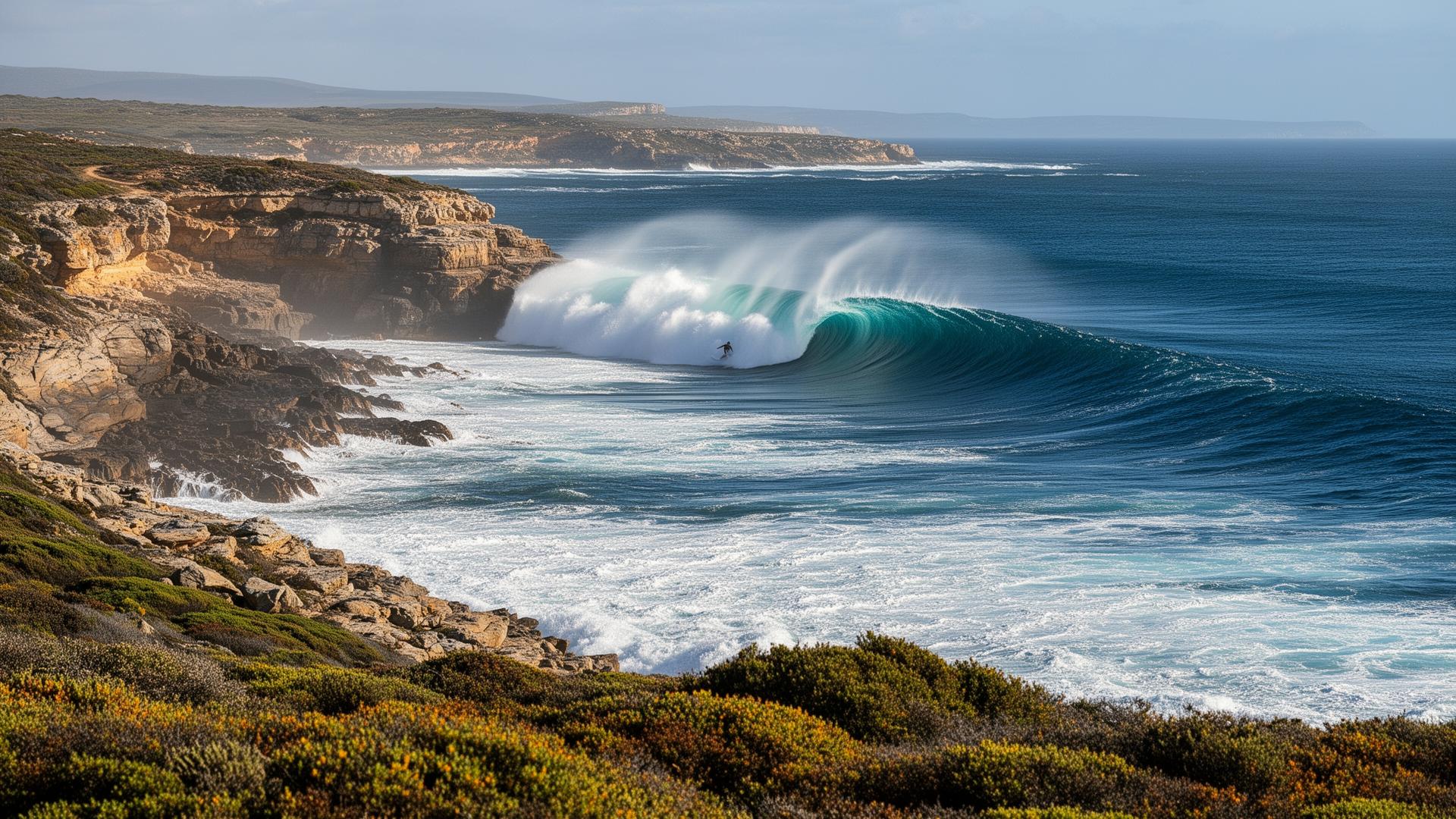 Malibu surf break in Malibu, California