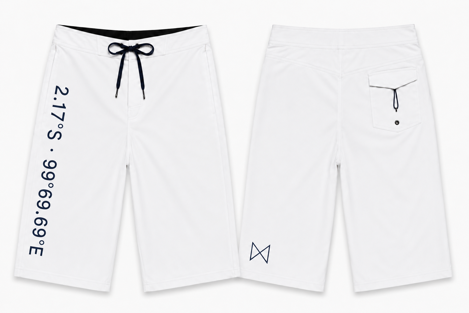 Lance's Left White/Navy