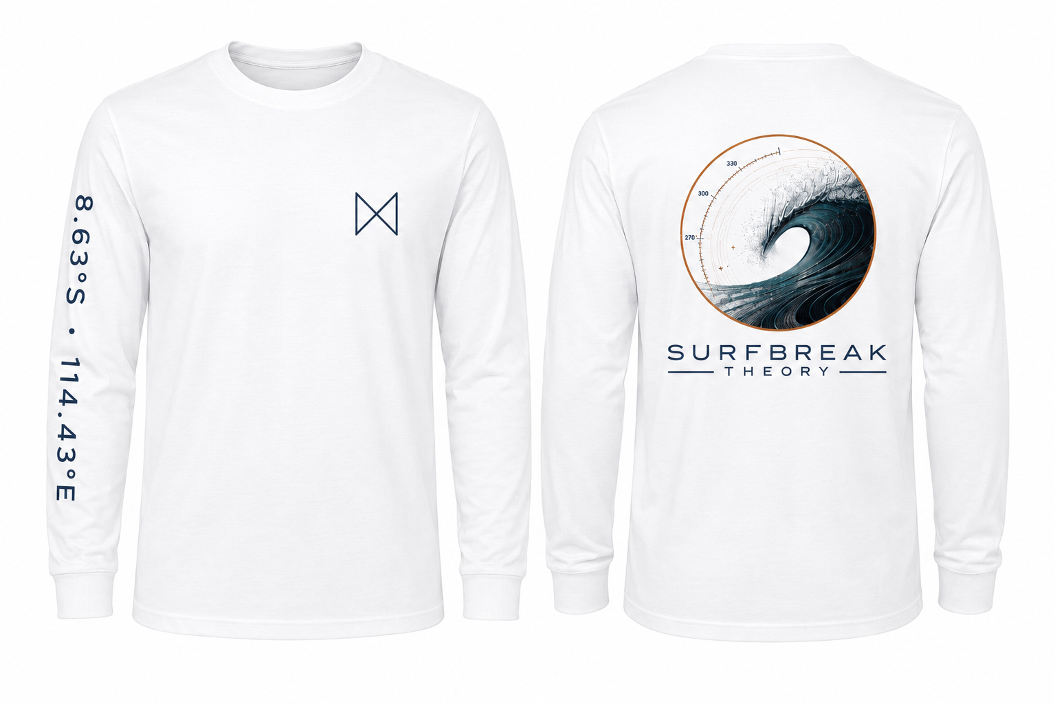 G-Land White Back Print