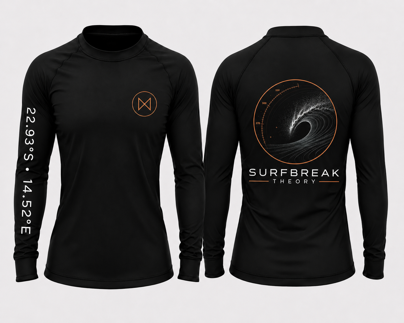Skeleton Bay Black/Copper Circle