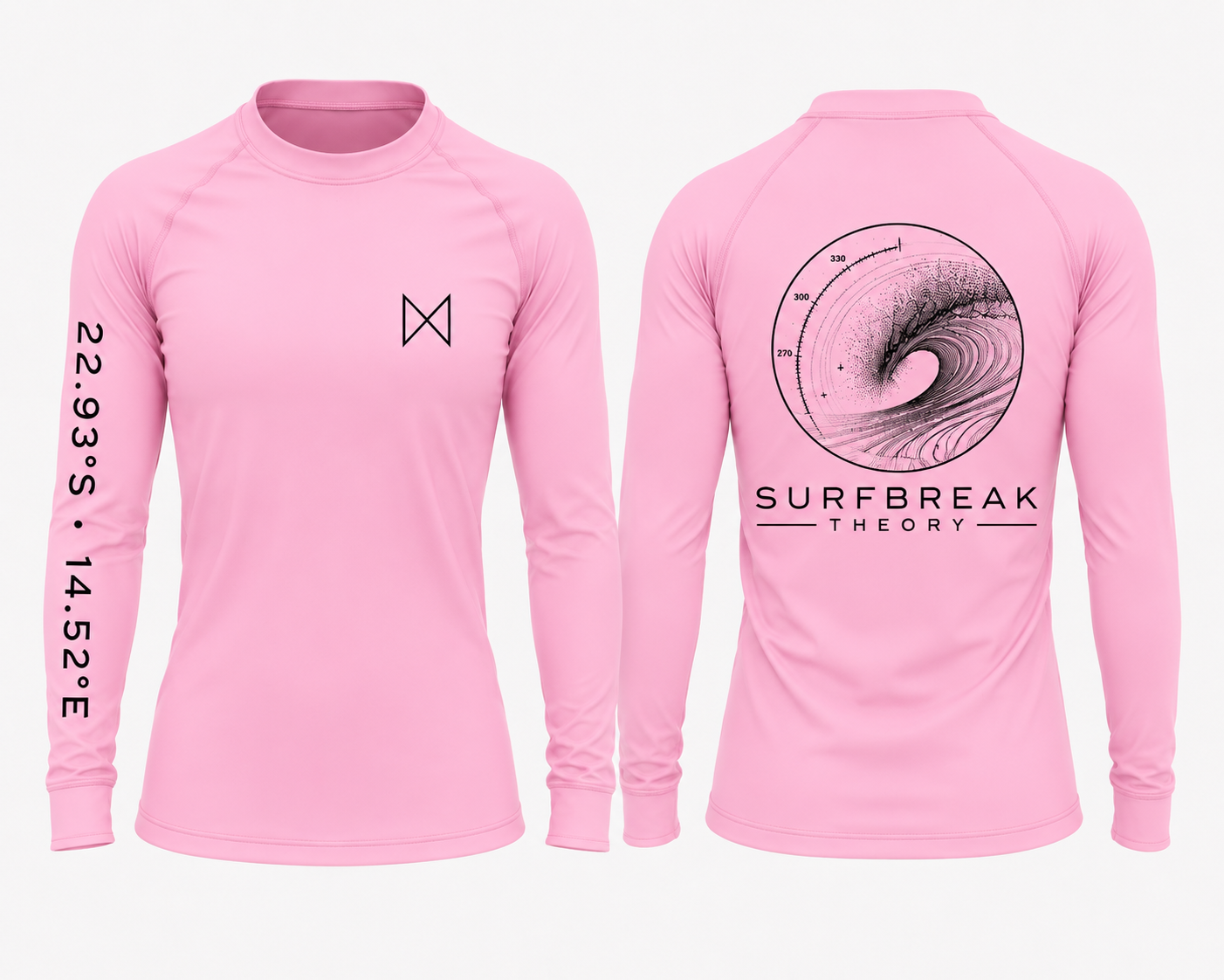 Skeleton Bay Pink/Black